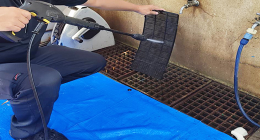 フィルター清掃